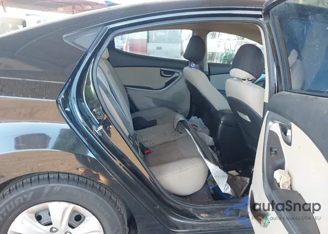 2016 Hyundai Elantra Se from USA, damaged, VIN 5NPDH4AE7GH772682